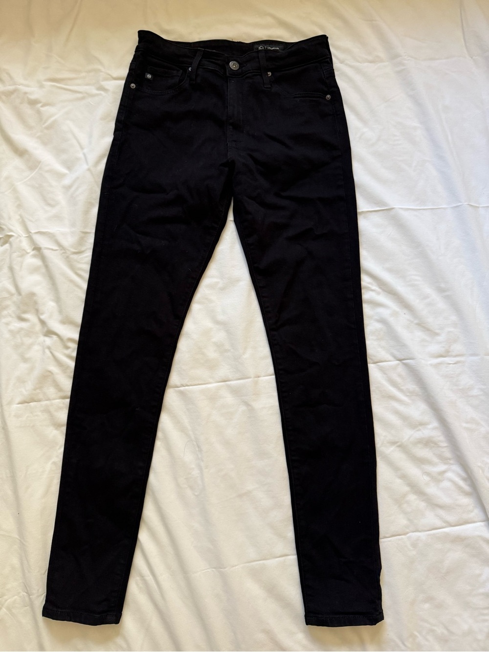 AG Adriano Goldschmied Black Skinny Jeans
